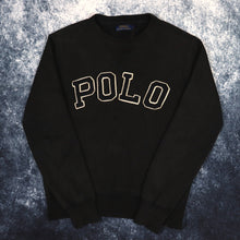 Load image into Gallery viewer, Vintage Black Ralph Lauren Polo Sweatshirt | XS

