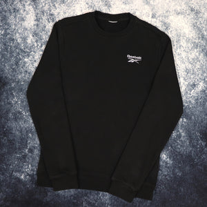 Vintage Black Reebok Sweatshirt | Small