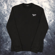 Load image into Gallery viewer, Vintage Black Reebok Sweatshirt | Small
