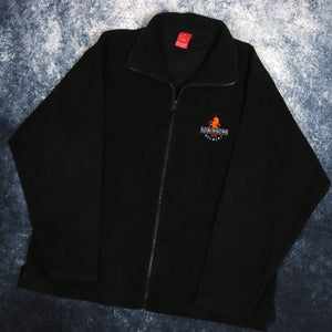 Vintage Black Robinsons Brewery Fleece Jacket