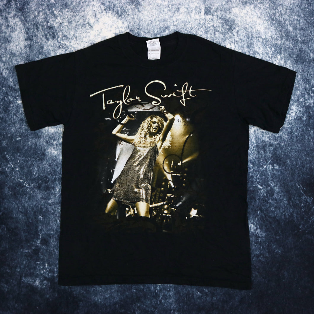 Vintage Black Taylor Swift T Shirt | XS