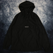 Load image into Gallery viewer, Vintage Black Timberland 1/4 Zip Cagoule Jacket

