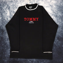 Load image into Gallery viewer, Vintage Black Tommy Sports Sweatshirt | XL
