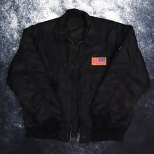 Load image into Gallery viewer, Vintage Black USA Bomber Jacket | XL

