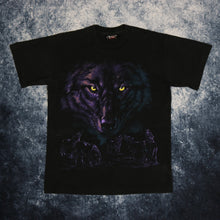 Load image into Gallery viewer, Vintage Black Wolf T Shirt
