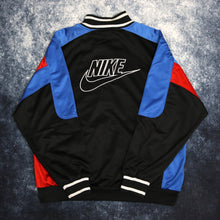 Load image into Gallery viewer, Vintage Black, Blue &amp; Red Nike Track Jacket

