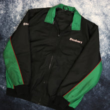 Load image into Gallery viewer, Vintage Black &amp; Green Eddie Stobart Bomber Jacket

