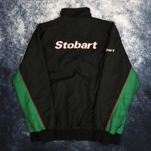 Load image into Gallery viewer, Vintage Black &amp; Green Eddie Stobart Bomber Jacket
