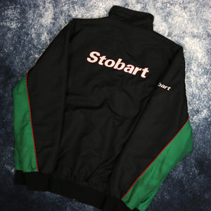 Vintage Black & Green Eddie Stobart Bomber Jacket