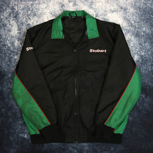 Vintage Black & Green Eddie Stobart Bomber Jacket
