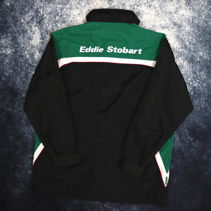 Vintage Black & Green Eddie Stobart Coach Jacket | Large