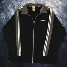 Load image into Gallery viewer, Vintage 90s Black &amp; Grey Adidas Jacket | 4XL
