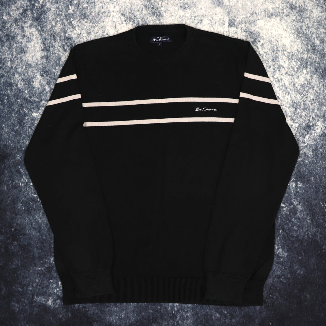 Vintage Black & Grey Ben Sherman Jumper | Medium
