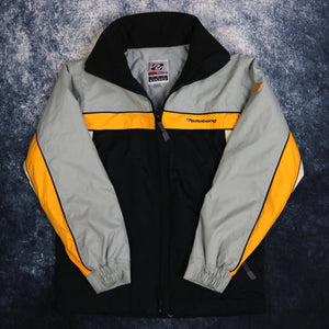 Vintage Black, Grey & Yellow Billabong Ski Jacket