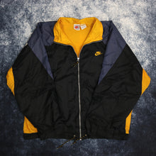 Load image into Gallery viewer, Vintage Black, Navy &amp; Orange Nike Windbreaker Jacket

