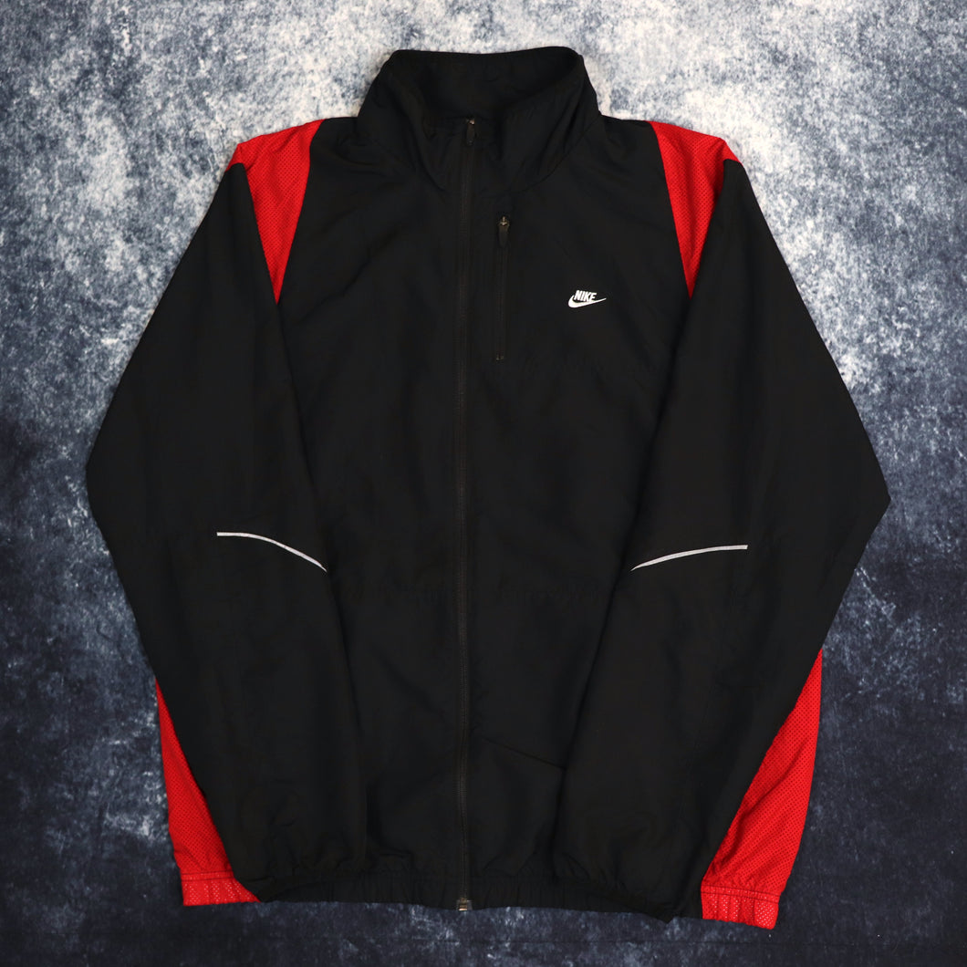 Vintage Black & Red Nike Premier Windbreaker Jacket | XL