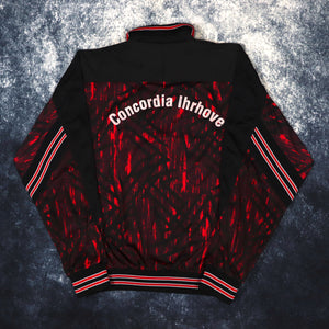 Vintage Black & Red Umbro Track Jacket | Medium