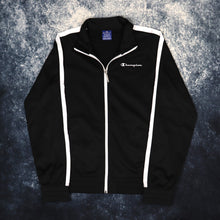 Load image into Gallery viewer, Vintage Black &amp; White Champion Track Jacket | XS
