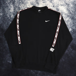 Vintage Black & White Nike Sweatshirt | Large