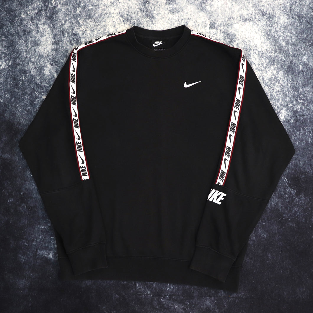 Vintage Black & White Nike Sweatshirt | Large