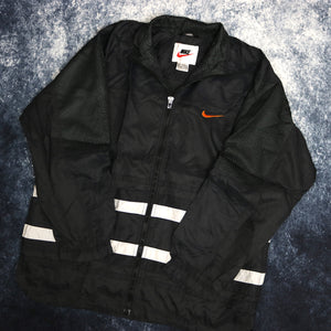 Vintage 90's Black & White Nike Windbreaker Jacket
