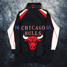 Load image into Gallery viewer, Vintage 90s Black, White &amp; Red Chicago Bulls Windbreaker Jacket | Small

