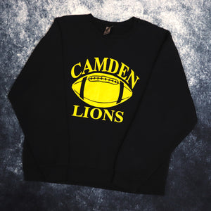 Vintage Black & Yellow Camden Lions Sweatshirt | Large