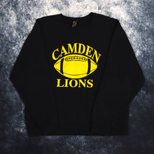 Load image into Gallery viewer, Vintage Black &amp; Yellow Camden Lions Sweatshirt | Large
