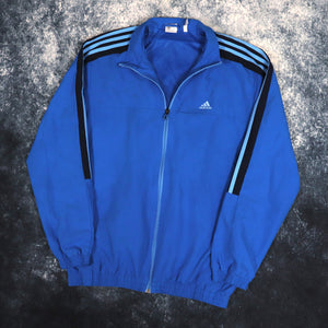Vintage Blue Adidas Windbreaker Jacket | Large