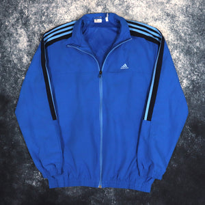 Vintage Blue Adidas Windbreaker Jacket | Large