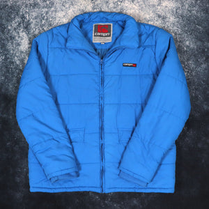 Vintage Blue Campri Puffer Jacket | XXL
