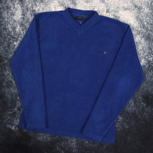 Vintage Blue Donnay Fleece Sweatshirt | Small