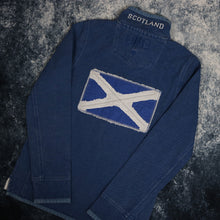 Load image into Gallery viewer, Vintage Blue Fat Face Scotland Denim 1/4 Zip Sweatshirt

