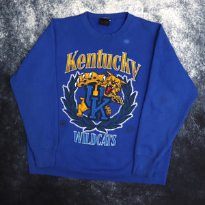 Vintage Blue Kentucky Wildcats Sweatshirt | XL