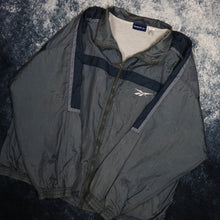 Load image into Gallery viewer, Vintage Blue Reebok Windbreaker Jacket
