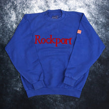 Load image into Gallery viewer, Vintage Blue Rockport Spell Out Sweatshirt | XL
