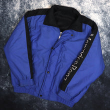 Load image into Gallery viewer, Vintage Blue &amp; Black Mercedes Benz Jacket | Small
