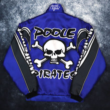 Load image into Gallery viewer, Vintage Blue &amp; Black Poole Pirates Wulfsport Racing Jacket | XL

