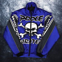 Load image into Gallery viewer, Vintage Blue &amp; Black Poole Pirates Wulfsport Racing Jacket | XL
