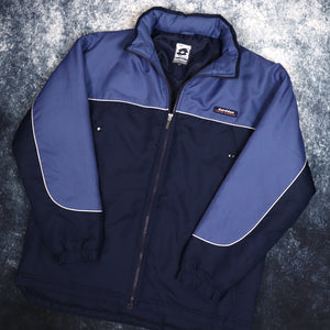Vintage Blue & Navy Lotto Jacket | Large