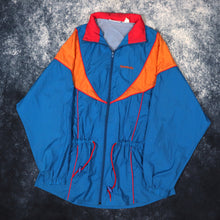 Load image into Gallery viewer, Vintage 90s Blue &amp; Orange Reebok Windbreaker Jacket | Small
