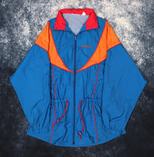 Load image into Gallery viewer, Vintage 90s Blue &amp; Orange Reebok Windbreaker Jacket | Small
