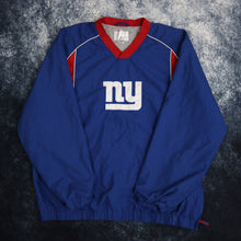 Load image into Gallery viewer, Vintage Blue &amp; Red New York Giants NFL Windbreaker Sweatshirt | XXL
