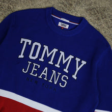 Load image into Gallery viewer, Blue, White &amp; Red Tommy Hilfiger Jeans Colour Block Jumper
