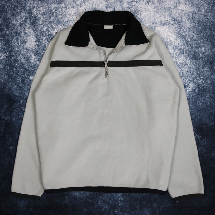 Vintage Brains Beer 1/4 Zip Fleece