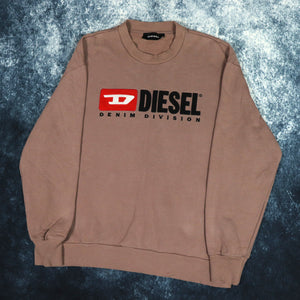 Vintage Brown Diesel Sweatshirt | Large