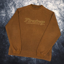 Load image into Gallery viewer, Vintage Brown Firetrap Spell Out Sweatshirt | Large
