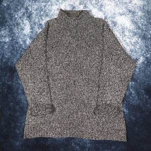 Vintage Brown St Michael High Neck Jumper | Medium