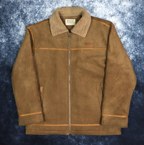 Vintage Brown Poto Suede Jacket | XL