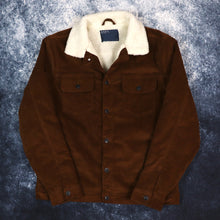 Load image into Gallery viewer, Vintage Brown Sherpa Lined Corduroy Jacket | Medium
